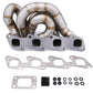 ISR Performance Version 3 Bottom Mount Turbo Manifold - Nissan KA24DE - V3 SCH10