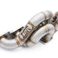 ISR Performance Version 3 Bottom Mount Turbo Manifold - Nissan KA24DE - V3 SCH10