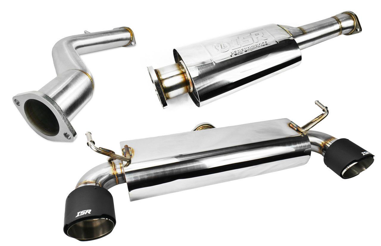 ISR Performance OMS Spec Carbon Tip Exhaust - Nissan 350Z IS-OMS-350Z-CT