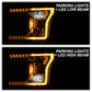 xTune Ford F150 18-20 Amber DRL Full LED Two Projector Headlights - Chrome PRO-CH-FF15018S-FLED-AM-C 9949586