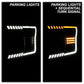 xTune Ford F150 18-20 White DRL Full LED Two Projector Headlights - Black PRO-CH-FF15018S-FLED-BK 9949593