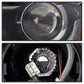 SPYDER Xtune 09-11 Audi A4 HID Xenon OE (Non AFS) Projector Headlights OE Left (PRO-JH-AA409-HID-OE-L) 9948343