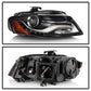 SPYDER Xtune 09-11 Audi A4 HID Xenon OE (Non AFS) Projector Headlights OE Right (PRO-JH-AA409-HID-OE-R) 9948350