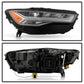 SPYDER 16-18 Audi A6 Right LED Headlight (PRO-JH-AA616-FLED-OE-R) 9959134