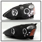SPYDER xTune Acura RSX 2002-2004 Halo Projector Headlights - Black PRO-JH-ARSX02-HL-BK 9036613