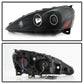 SPYDER xTune 05-06 Acura RSX CCFL Halo Projector Headlights - Black (PRO-JH-ARSX05-HL-BK) 9036958