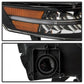 SPYDER xTune 04-08 Acura TL (Xenon/HID Models) Projector Headlights LT DRL - Black (PRO-JH-ATL04-DRL-BK) 9040474
