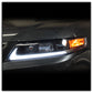 SPYDER xTune 04-08 Acura TSX LED Light Bar Projector Headlights - Black (PRO-JH-ATSX04-LB-BK) 9043116