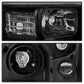 SPYDER xTune 04-08 Acura TSX LED Light Bar Projector Headlights - Smoked (PRO-JH-ATSX04-LB-BSM) 9043123