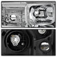 SPYDER xTune 04-08 Acura TSX LED Light Bar Projector Headlights - Chrome (PRO-JH-ATSX04-LB-C) 9043130