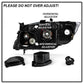 SPYDER xTune 06-08 BMW 3-Series E90 4dr Projector Headlights - Halogen - DRL - Black (PRO-JH-BE9006-FL-BK) 9041716