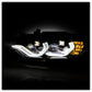 SPYDER xTune BMW F30 LED DRL Projector Headlights - Black (PRO-JH-BMWF3012-LED-BK) 9950421