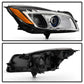 SPYDER xTune 11-13 Buick Regal HID w/LED DRL Blue Ring Proj. Headlight - Right (PRO-JH-BREG11BL-HID-OE-R) 9952784