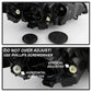 SPYDER xTune 08-14 BMW X6 Driver Side HID AFS Projector Headlights - OEM Left (PRO-JH-BX608-AFS-OE-L) 9943850