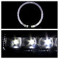 SPYDER Xtune Chrysler 300C 05-10 ( Not 300 ) Halo Projector Headlights Black PRO-JH-C300C-LED-BK 9027734