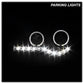 SPYDER Xtune Chrysler 300C 05-10 ( Not 300 ) Halo Projector Headlights Black PRO-JH-C300C-LED-BK 9027734