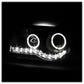 SPYDER Xtune Chrysler 300C 05-10 ( Not 300 ) Halo Projector Headlights Black PRO-JH-C300C-LED-BK 9027734