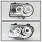 SPYDER Xtune Chrysler 300C 05-10 ( Not 300 ) Halo Projector Headlights Chrome PRO-JH-C300C-LED-C 9027741
