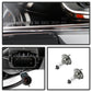 SPYDER xTune 08-12 Cadillac CTS Projector Headlights - Halogen - DRL - Black (PRO-JH-CACTS08-LB-C) 9048555