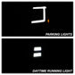 xTune 07-14 Cadillac Escalade DRL LED Light Bar Proj. Headlights - Black Smoked PRO-JH-CAES07-LB-BSM 9049071