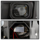 xTune 07-14 Cadillac Escalade DRL LED Light Bar Proj. Headlights - Black Smoked PRO-JH-CAES07-LB-BSM 9049071
