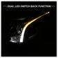 SPYDER xTune 13-18 Cadillac ATS w/LED DRL Halogen Projector Headlights OE Chrome  (PRO-JH-CATS14-SLED-C) 9948671