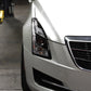 SPYDER xTune 13-18 Cadillac ATS w/LED DRL Halogen Projector Headlights OE Chrome  (PRO-JH-CATS14-SLED-C) 9948671