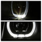 SPYDER xTune 02-06 Chevrolet Avalanche Halo Projector Headlights LED Halo - Black PRO-JH-CAVA02-HL-C 9045370