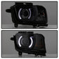 SPYDER xTune 10-13 Chevy Camaro CCFL Halo Projector Headlights - Black Smoked (PRO-JH-CCAM10-LED-BSM) 9040870