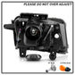 SPYDER 10-13 Chevy Camaro Halogen w/LED DRL Projector Headlight - Black (PRO-JH-CCAM10-OEP-BK(=) 9959097