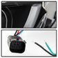 SPYDER xTune 16-18 Chevrolet Camaro Halogen Only Proj Headlights w/ DRL Tube - Black - PRO-JH-CCAM16-LB-BK 9047473