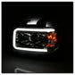 SPYDER xTune 15-19 Chevrolet Canyon Projector Headlights w/ DRL Tube - Chrome - PRO-JH-CCO15-LB-C 9047466