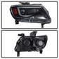 SPYDER xTune Chevy Colorado 15-17 Halogen Only Projector Headlights - DRL - Black PRO-JH-CCO04-LBDRL-BK 9039287