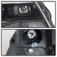 SPYDER xTune Chevy Colorado 15-17 Halogen Only Projector Headlights - DRL - Black PRO-JH-CCO04-LBDRL-BK 9039287