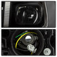 SPYDER xTune Chrysler 200 11-14 Halogen Proj. Headlights w/ Light Bar - Blk PRO-JH-CHR211-LBDRL-BK 9055546