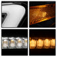 SPYDER xTune Chrysler 200 11-14 Halogen Proj. Headlights w/ Light Bar - Chrome PRO-JH-CHR211-LBDRL-C 9055553