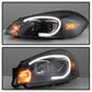 SPYDER xTune 06-13 Chevrolet Impala LED Light Bar Headlights - Black (PRO-JH-CIM06-LB-BK) 9042232