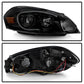 SPYDER xTune 06-13 Chevrolet Impala LED Light Bar Headlights - Black Smoke (PRO-JH-CIM06-LB-BSM) 9042256