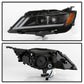 SPYDER xTune 14-18 Chevy Impala (Excl Limited) DRL Halogen Proj Headlights - Blk (PRO-JH-CIM15-LB-BK) 9042874
