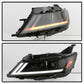 SPYDER xTune 14-18 Chevy Impala (Excl Limited) DRL Halogen Proj Headlights - Blk Smk (PRO-JH-CIM15-LB-BSM) 9042881
