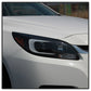 SPYDER xTune 13-15 Chevy Malibu (Halogen Models Only) DRL Light Bar Proj. Headlights - Black PRO-JH-CM13-LB 9046254