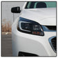SPYDER xTune 13-15 Chevy Malibu (Halogen Models Only) DRL Light Bar Proj. Headlights - Black PRO-JH-CM13-LB 9046254