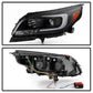 SPYDER xTune 13-15 Chevy Malibu (Halogen Models Only) DRL Light Bar Proj. Headlights - Black PRO-JH-CM13-LB 9046254