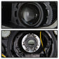 SPYDER 16-18 Chevy Malibu LED Switch Sequential Signal Projector Headlights - Black 9937200