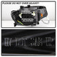 SPYDER 16-18 Chevy Malibu LED Switch Sequential Signal Projector Headlights - Black 9937200