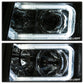 SPYDER Xtune Chevy Silverado 1500/2500/3500 07-13 Halo Projector Headlights Chrome PRO-JH-CS07-LED-C 9027802