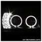 SPYDER xTune Chevy Silverado 03-06 Projector Headlights 4pcs - LED Halo - Black PRO-JH-CSIL03-SET-BK 9036774