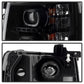 SPYDER Xtune Chevy Silverado 1500/2500/3500 07-13 LED Halo Projector Headlights Black PRO-JH-CSIL07-CFB-BK 9032189