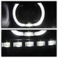 SPYDER Xtune Chevy Silverado 1500/2500/3500 07-13 LED Halo Projector Headlights Black PRO-JH-CSIL07-CFB-BK 9032189