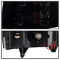SPYDER Xtune Chevy Silverado 1500/2500/3500 07-13 LED Halo Projector Headlights Black PRO-JH-CSIL07-CFB-BSM 9032196